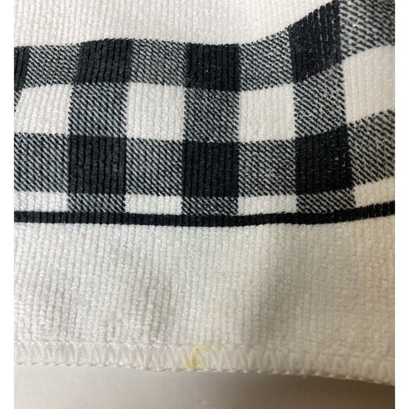 Kitchen Dish Towel North Pole Bed & Breakfast Barn Trees, 15x25 Christmas Decor - Picture 3 of 8